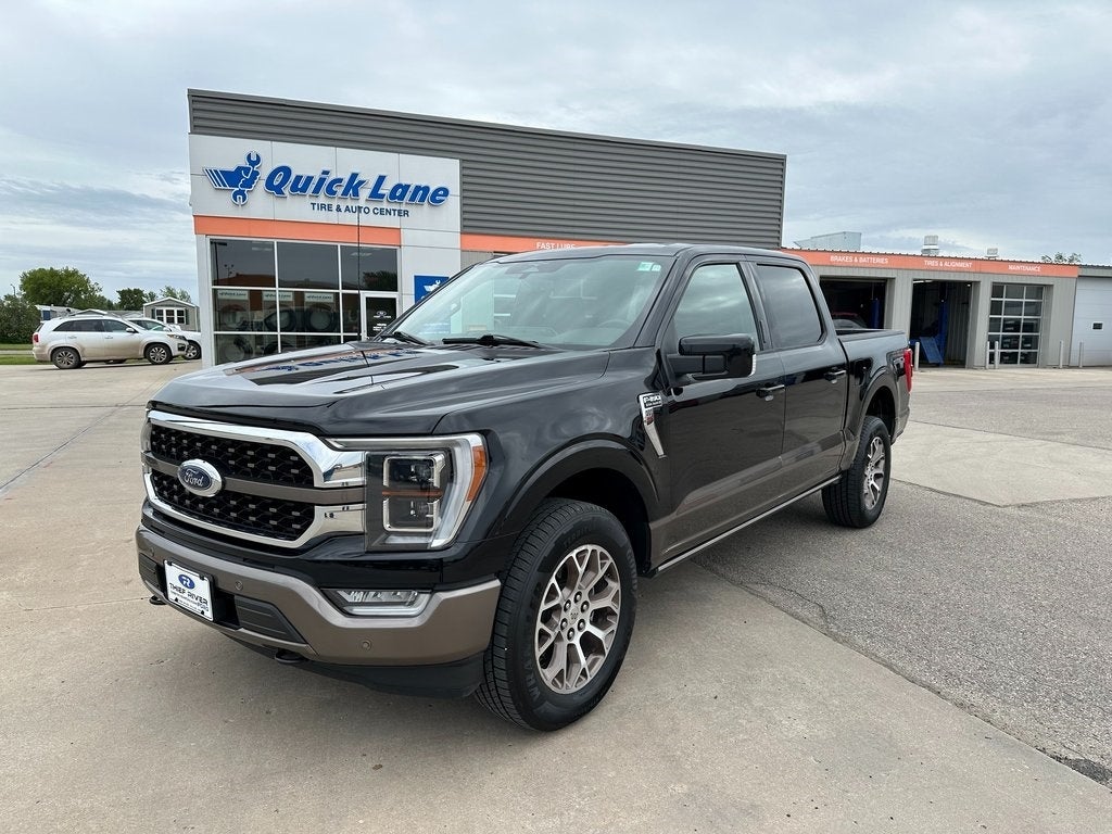 Used 2023 Ford F-150 King Ranch with VIN 1FTFW1E85PFA86085 for sale in Thief River Falls, Minnesota